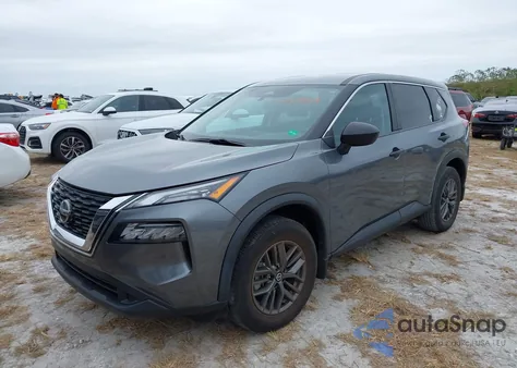 2021 Nissan Rogue S Fwd from USA, damaged, VIN 5N1AT3AA7MC719752